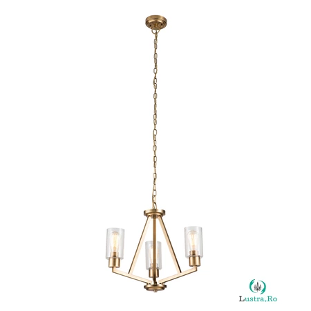 Corp de iluminat suspendat, lustra Deryn 3 Light Chandelier