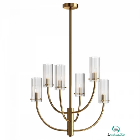Corp de iluminat suspendat Arco\nMOD223PL-06BS